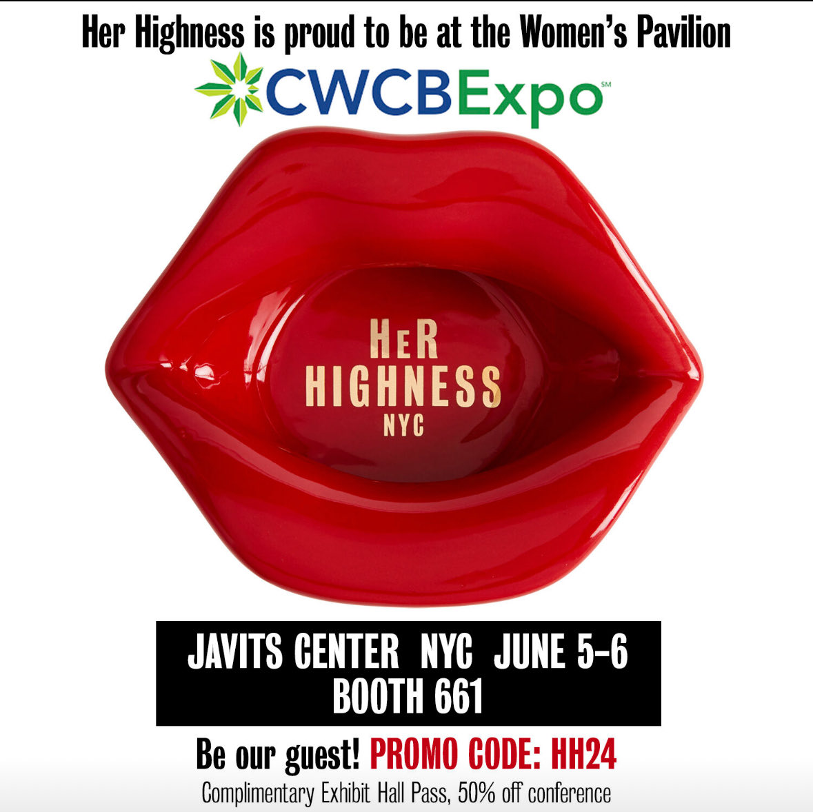 See you there #cwcbexpo #WeedForWomanKind