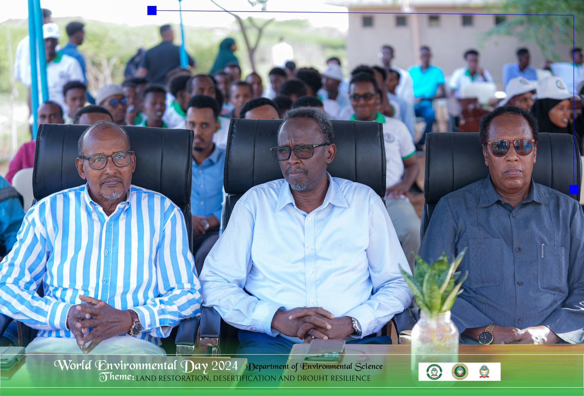 EnvsSNU's tweet photo. The World Environment Day celebration is officially opened. We're honored to be joined by our University Rector, the deputy rector, the Dean of the Faculty, esteemed government members, our dedicated teachers and other students. United for our planet. 
#WorldEnvironmentDay‌ https://t.co/dRWLGo3lZy