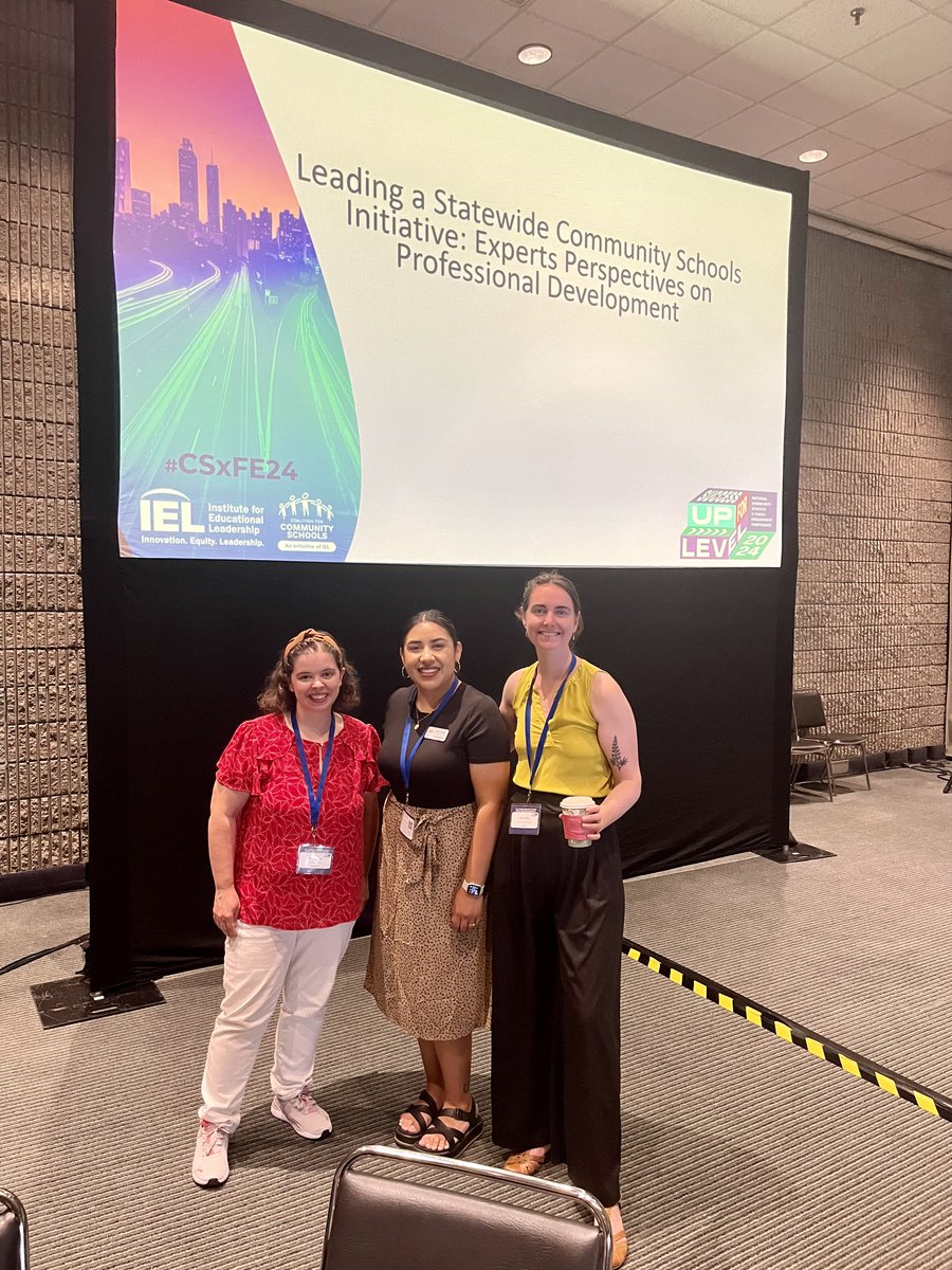 Our Community Schools team had a great time at the National Community Schools &amp; Family Engagement Conference in Atlanta!
We were able to hear from CS leaders from all over the country, network with United Ways, &amp; present with the National Coalition and West Ada District.