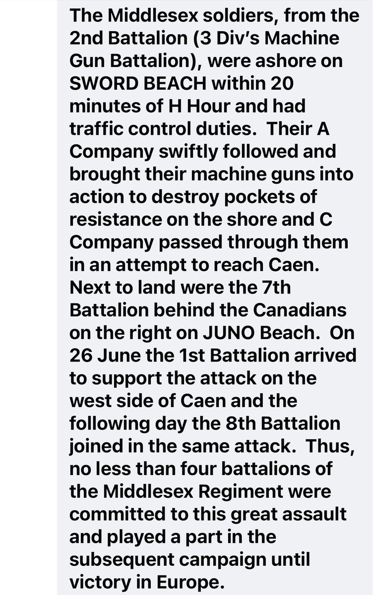 MiddlesexReg57's tweet image. We’re grateful for this post from Colonel (Retd) JRJ Powell OBE MSc - click on the writing to see the whole story ♥️💛 @MiddxHeritage @AdminMiddlesex #Diehards