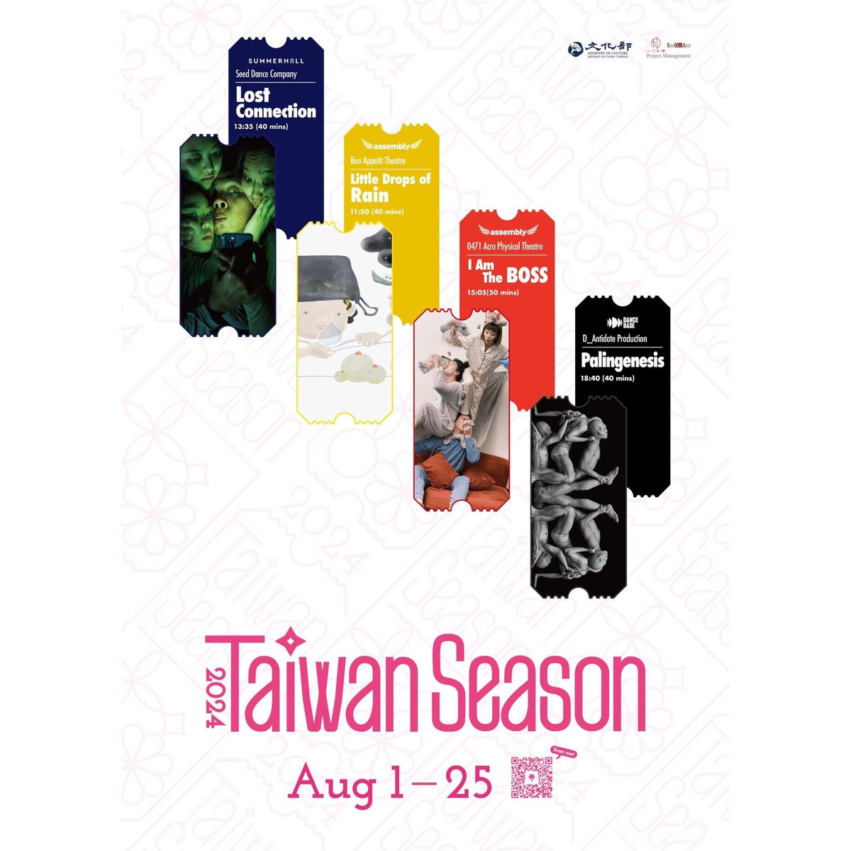taiwanseason21's tweet photo. Taiwan Season 2024 is JUST THE TICKET for rib-tickling family circus, inventive storytelling theatre and mind-expanding. 4 European and #edfringe premieres.

https://t.co/lQdsNQCUqX
@CulturalTaiwan @CultureTaiwanUK @edfringe @edfringe_review https://t.co/JhGK2Df9YB