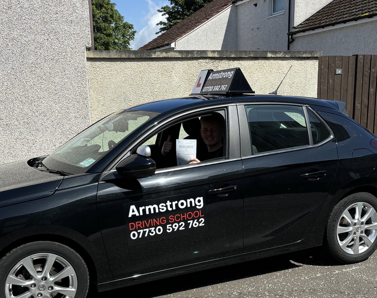 Logan Bryans successfully passed his driving test today 🚗

Logan Bryans works in the Warehouse in Rearo, Glasgow. He completed his 1 year Apprenticeship in January and opted into the company's apprentice driving lesson scheme incl. 15 x free lessons.

Well done, Logan!!