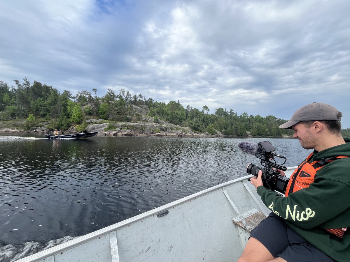 peatofmind's tweet image. Lights. Camera. Action!

Talking 🔥with @gracie_crafts and @KyraLSimone 

@grahamperry1 (🎥) and @GBayBiosphere