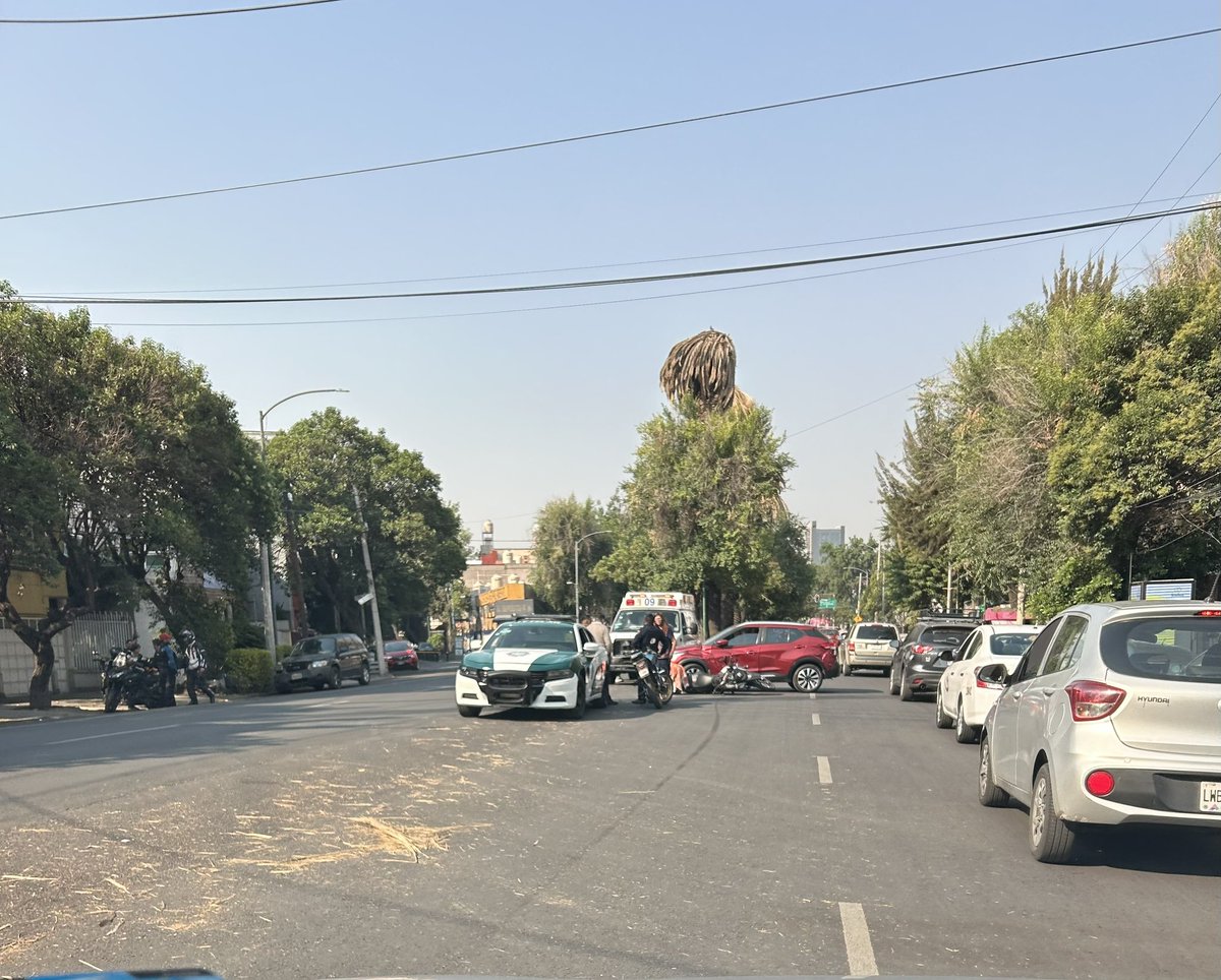 pattybravosa's tweet photo. Choque en Av. Universidad casi con Torres Adalid. @trafico889 https://t.co/RDVQ6eTAVG