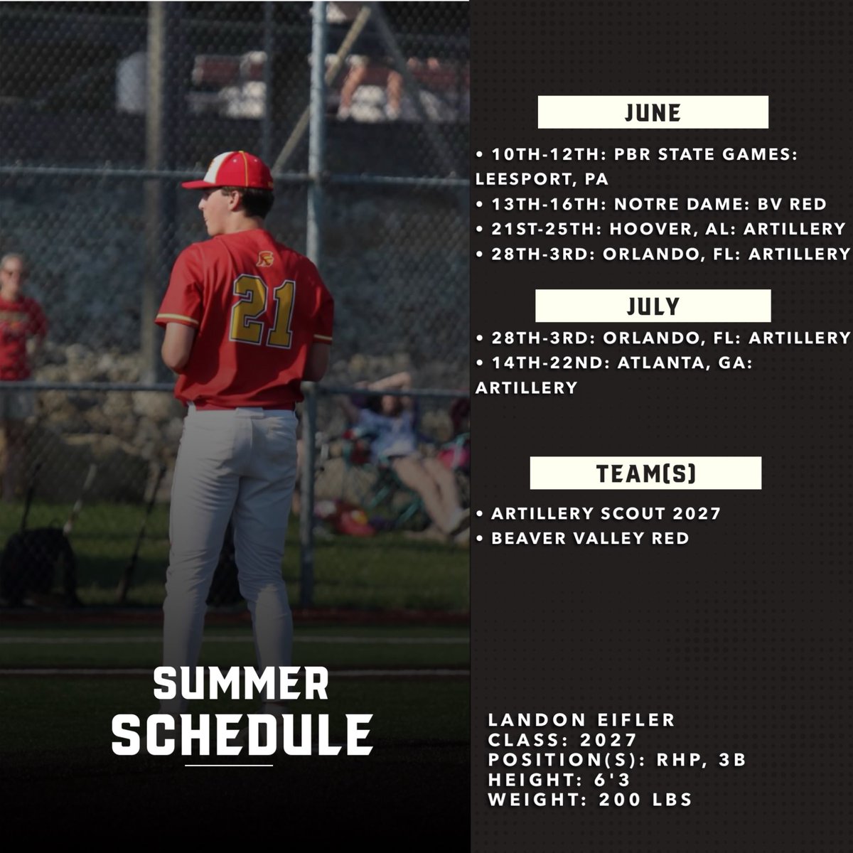 Big summer coming up for these two! <a href="/OwenBeatrice44/">Owen Beatrice</a> <a href="/EiflerLandon/">Landon Eifler</a>