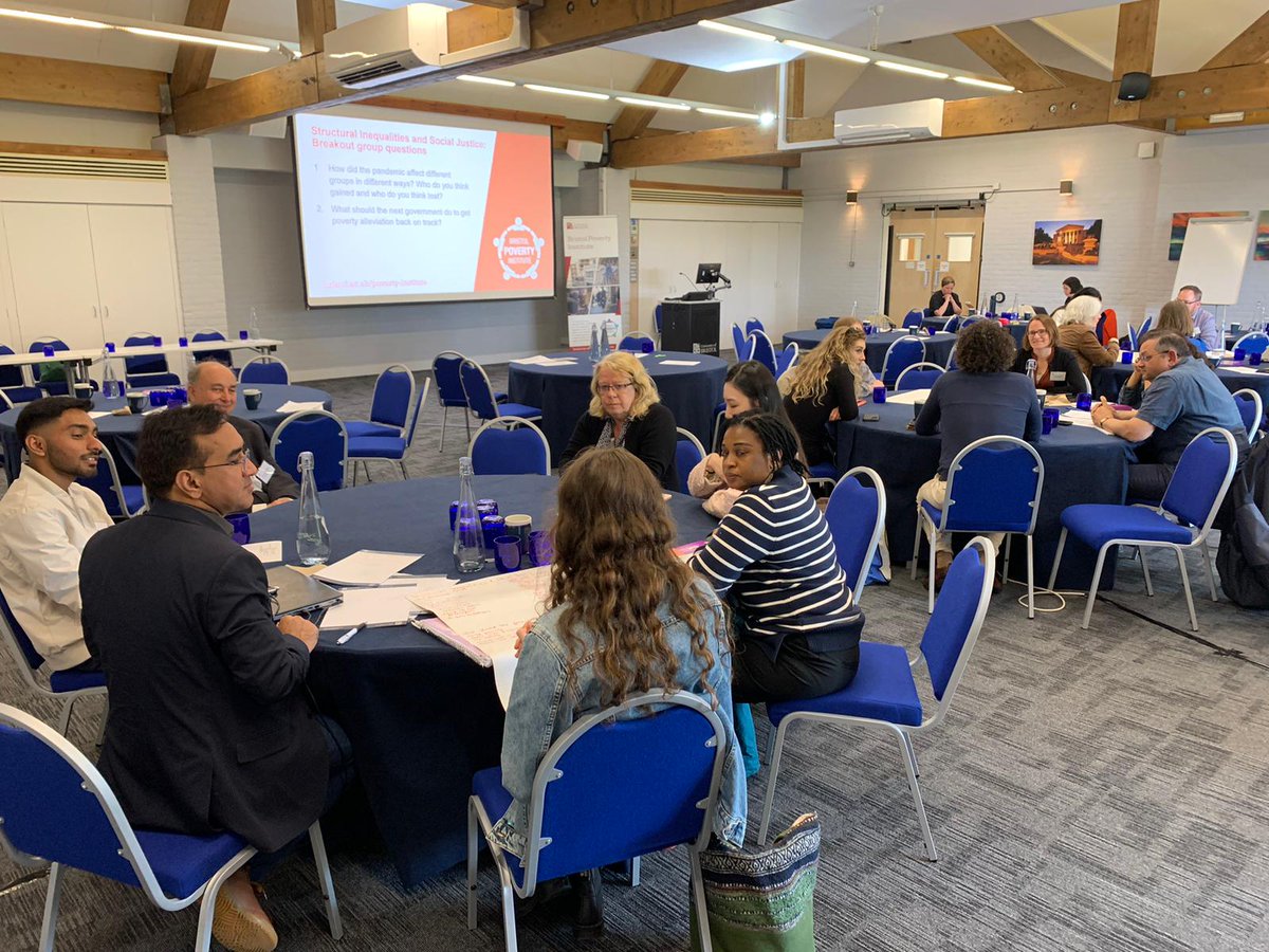bristolpoverty's tweet photo. Great interactive session on #StructuralInequalities & #SocialJustice with Ann Singleton on behalf of Tony Bunyan @StatewatchEU and @saffronkarlsen discussing monitoring the state & #InclusivePolicymaking. How did the pandemic affect different groups in different ways? #BPI2024 https://t.co/H6BEDH2HnR