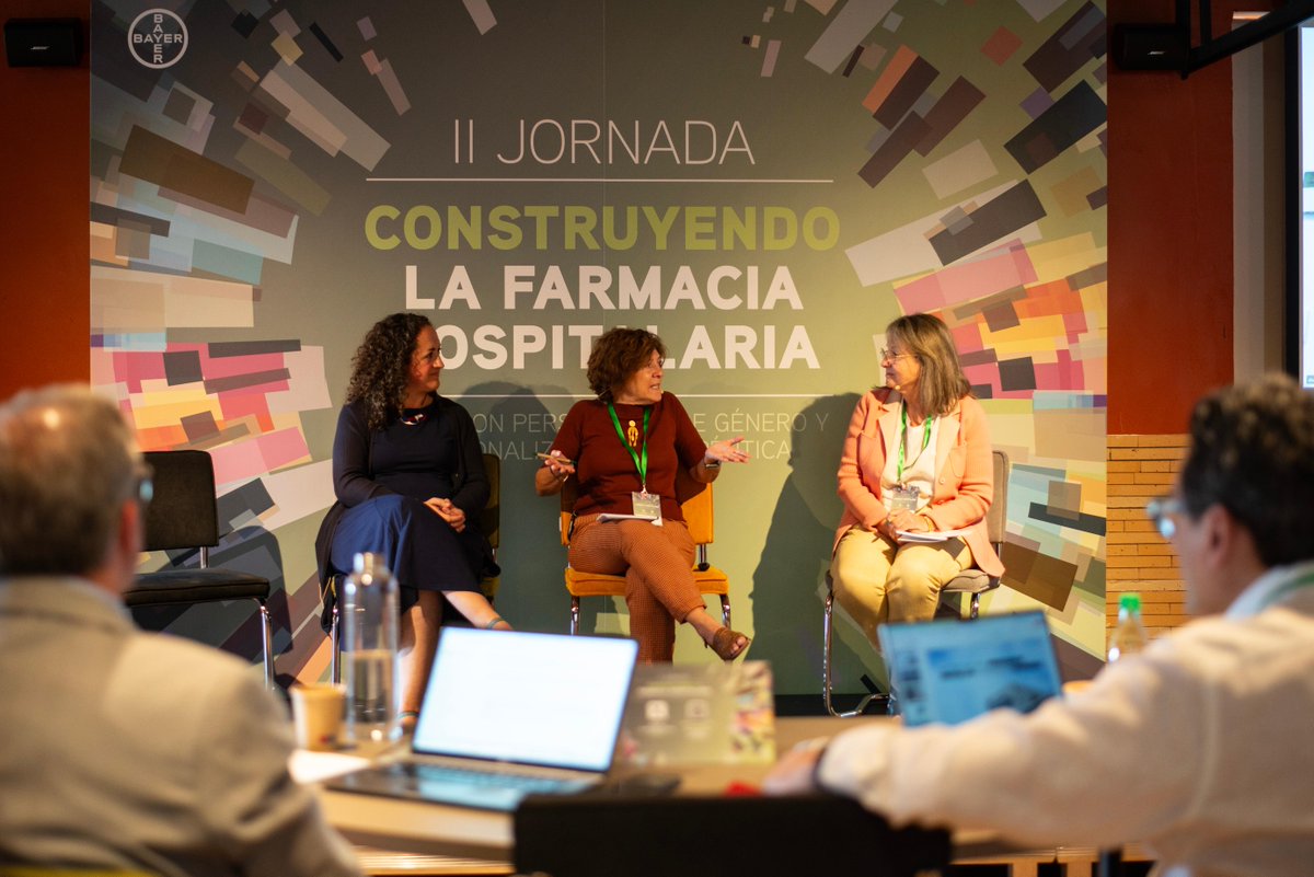 BayerEspana's tweet photo. Durante la primera mesa, abordamos la relevancia de la dimensión de género en la ciencia biomédica y su impacto en la atención sanitaria. Según Capitolina Díaz, “la falta de dimensión de género lleva con frecuencia a infradiagnósticos” #FarmaciaHospitalaria #CFH24 https://t.co/0GJST4MRVV
