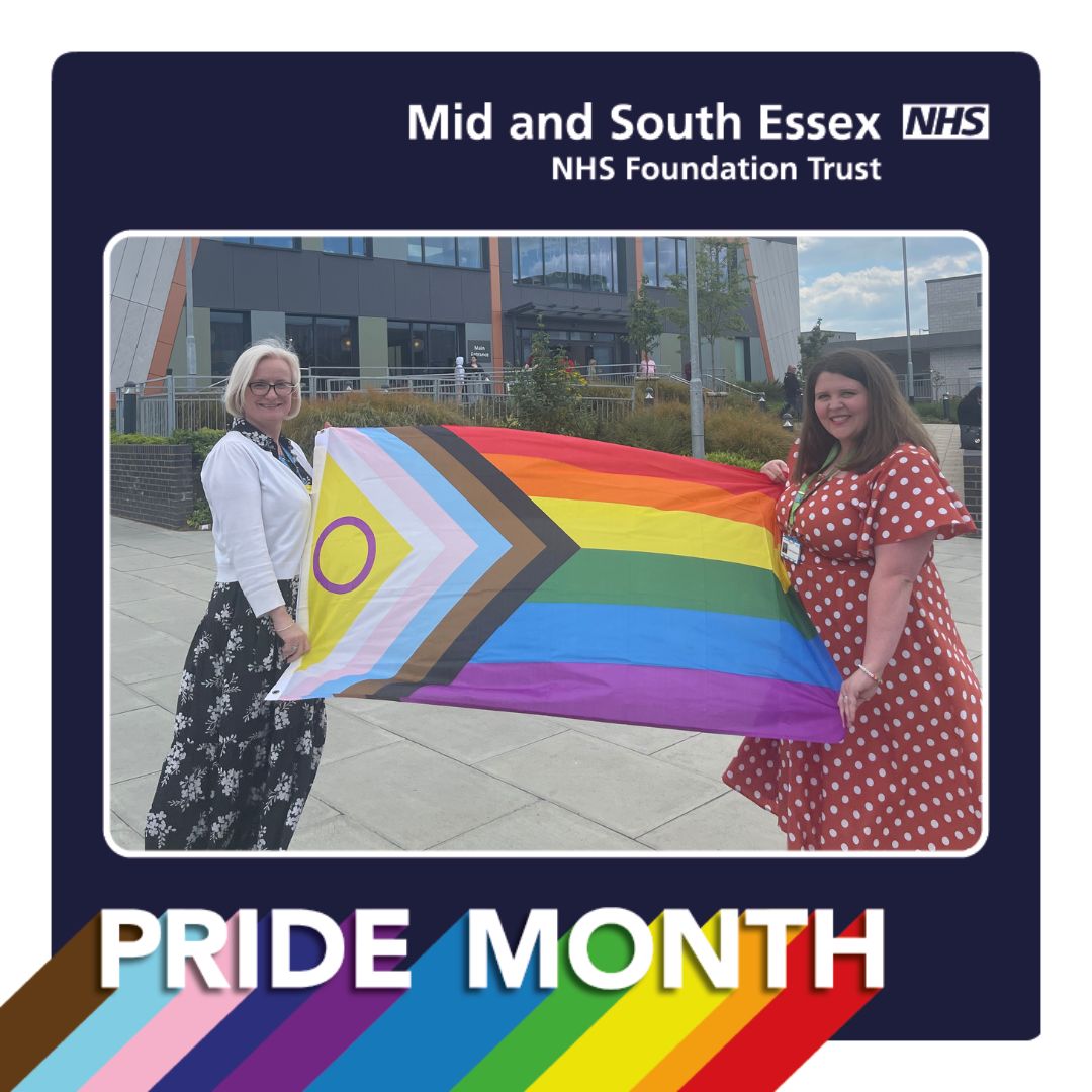 NHS MSE Inclusion & Engagement (@mseinclusion) on Twitter photo Pride Month is here <a href="/MSEHospitals/">Mid and South Essex NHS Foundation Trust</a> 🏳️🌈🏳️⚧️ Thanks to Fiona Ryan, Exec Sponsor of the LGBTQ+ network, and Celine Kennard, Ally and Network Co-Chair, for raising the Pride Flag at Basildon Hospital #PrideMonth #MSETeam 🌈
<a href="/MSEHospitals/">Mid and South Essex NHS Foundation Trust</a> <a href="/HealthyMeAtMSE/">Healthy Me at MSE</a> <a href="/MSEChaplains/">MSEChaplains</a> <a href="/FionaBCRyan/">Fiona Ryan</a> Pride Month is here <a href="/MSEHospitals/">Mid and South Essex NHS Foundation Trust</a> 🏳️🌈🏳️⚧️ Thanks to Fiona Ryan, Exec Sponsor of the LGBTQ+ network, and Celine Kennard, Ally and Network Co-Chair, for raising the Pride Flag at Basildon Hospital #PrideMonth #MSETeam 🌈
<a href="/MSEHospitals/">Mid and South Essex NHS Foundation Trust</a> <a href="/HealthyMeAtMSE/">Healthy Me at MSE</a> <a href="/MSEChaplains/">MSEChaplains</a> <a href="/FionaBCRyan/">Fiona Ryan</a>