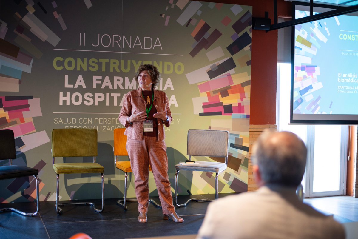 BayerEspana's tweet photo. Durante la primera mesa, abordamos la relevancia de la dimensión de género en la ciencia biomédica y su impacto en la atención sanitaria. Según Capitolina Díaz, “la falta de dimensión de género lleva con frecuencia a infradiagnósticos” #FarmaciaHospitalaria #CFH24 https://t.co/0GJST4MRVV