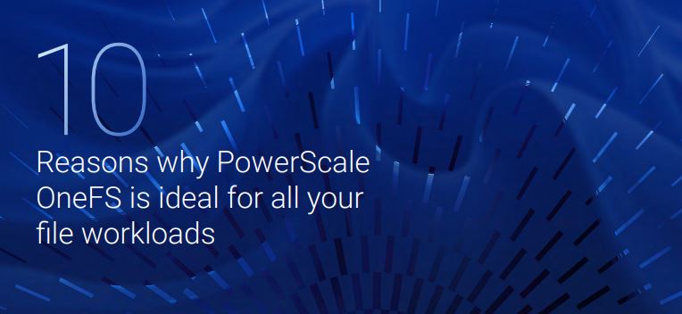 DellTechPartner's tweet image. We&apos;ve got 10 reasons why #PowerScale OneFS is THE ideal solution for your customers&apos;  file workloads.

🧠 Unmatched Intelligence
🔒 Vault-level Security
🌐 Edge, Core &amp;amp; Cloud Flexibility

And so much more!  Check out our eBook: dell.to/4aSd4Qf