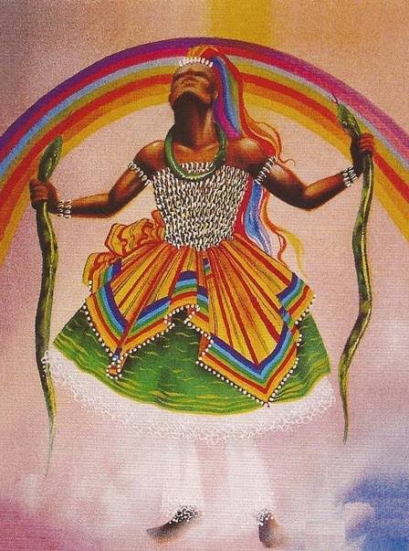 ogundareatanda's tweet photo. Èṣùmàrè, ou Òṣùmàrè, a grandiosa serpente que corta os céus e atravessa os mundos. Que nos conceda a transformação necessária para que saibamos lidar com o mundo em que vivemos. https://t.co/BiPoQ6Lvxg