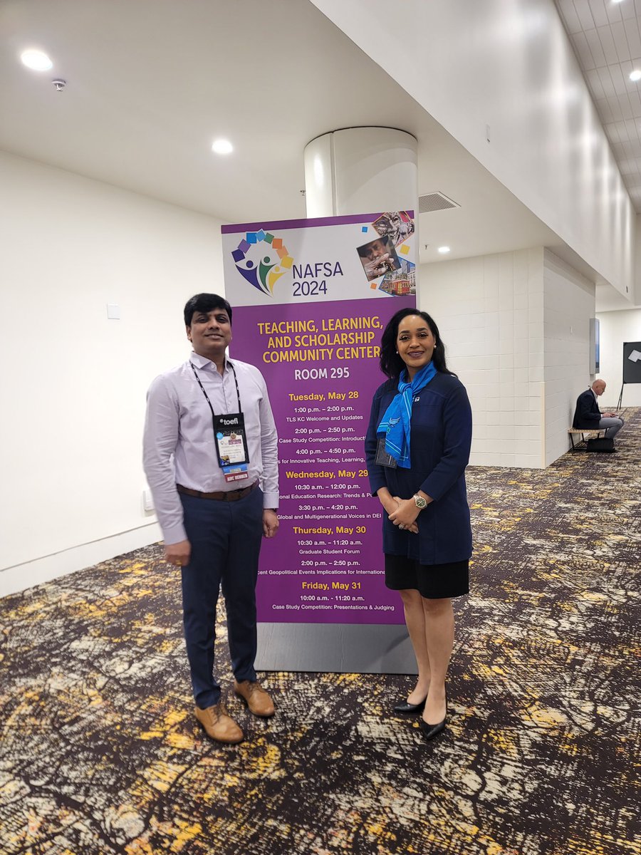 uhcloias's tweet photo. We're thankful for the NAFSA 2024 Conference experience! ✨This conference allowed us to learn about the latest trends in international education and provided the space to collaborate with our existing international partners 🤝🌍🫂

#NAFSA #uhcl #internationaleducation #partners https://t.co/4El8Mn8p2h