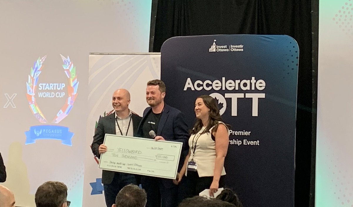 Jennifer Batley (@jbatley) on Twitter photo Congratulations to <a href="/LearnExpertsAI/">LearnExperts</a> <a href="/growcer/">Growcer</a> and <a href="/YellowbirdDx/">Yellowbird Diagnostics</a> on their winning pitches last night <a href="/Invest_Ottawa/">Invest Ottawa</a> ! Congratulations to <a href="/LearnExpertsAI/">LearnExperts</a> <a href="/growcer/">Growcer</a> and <a href="/YellowbirdDx/">Yellowbird Diagnostics</a> on their winning pitches last night <a href="/Invest_Ottawa/">Invest Ottawa</a> !