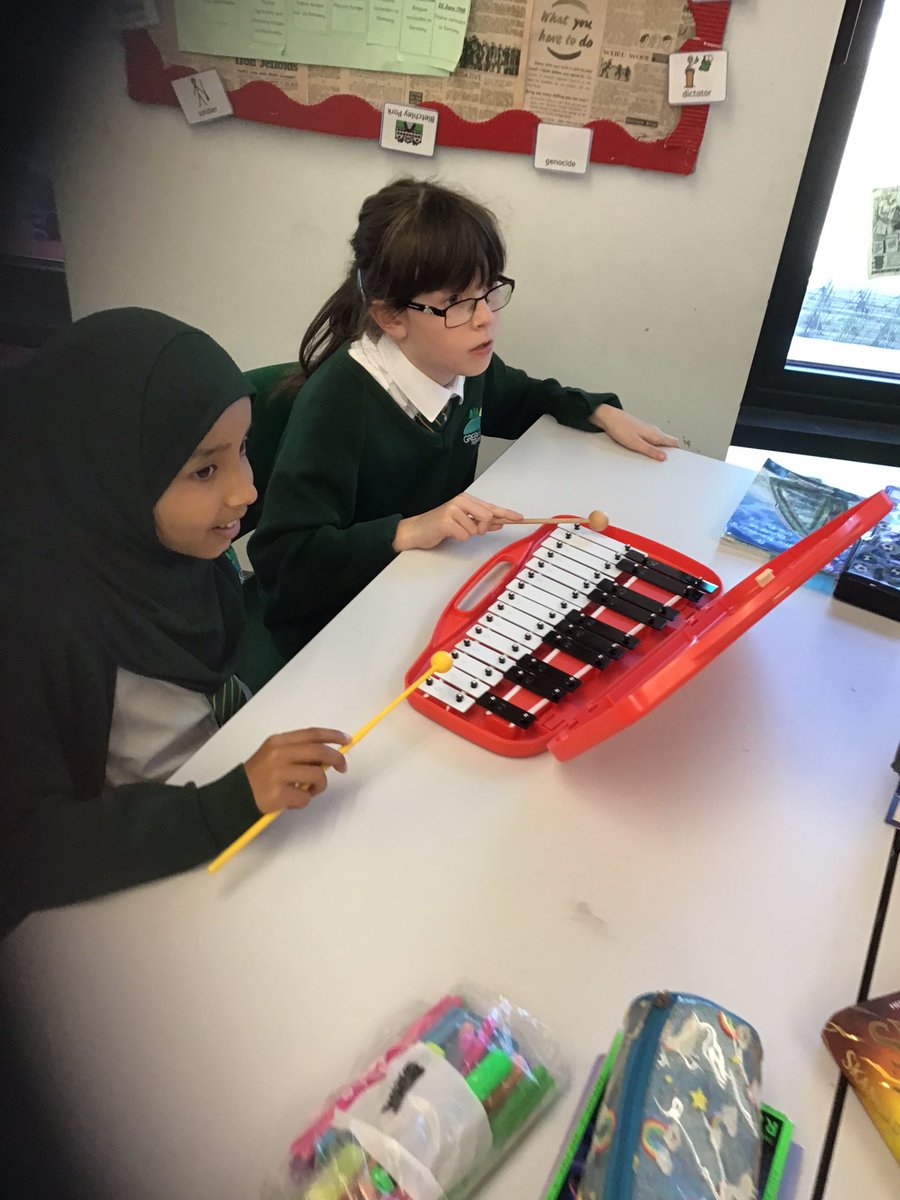 GRPAMaple's tweet photo. Maple class enjoyed learning the notes to a new song on the glockenspiels today 🎶 https://t.co/kJ5F43ikbc