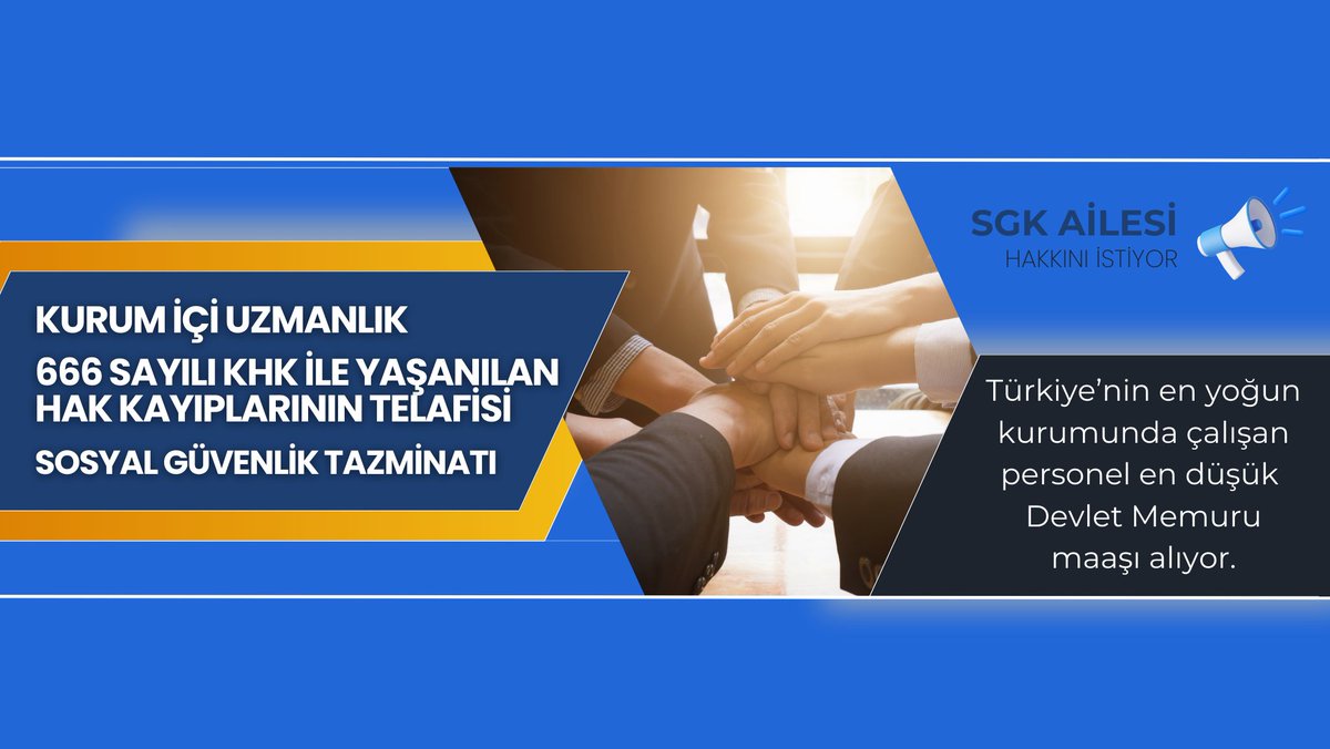 Değerli #SGKAilesi 

Farkındalık oluşturma adına sosyal medya hesaplarımız da yukarıdaki görselleri kullanalım lütfen 🙏

Mümkün olduğu kadar bütün arkadaşlarımıza yayalım..

#SGK #SGKPersoneli