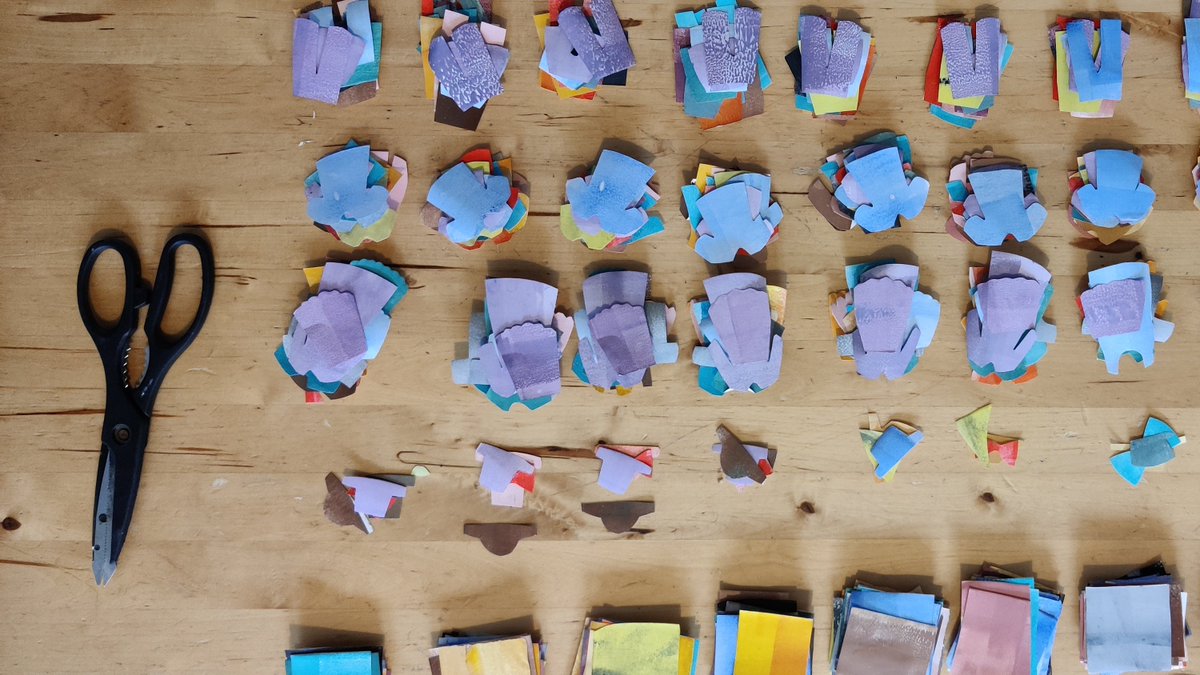 inbal_leitner's tweet photo. All is cut &amp; ready for tomorrow's #Empathyday Author visit at @BrentLibraries in #Kilburn &amp; #Willesden!

#thelongeststrongestthread
@Scallywagpress 
#readforempathy https://t.co/w2VE30GNDw