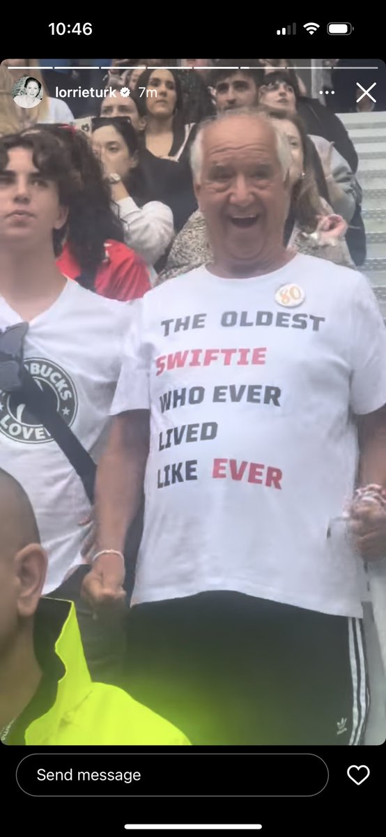 myyylover's tweet photo. me attending the eras tour in 2085 https://t.co/BAbiLrmp24