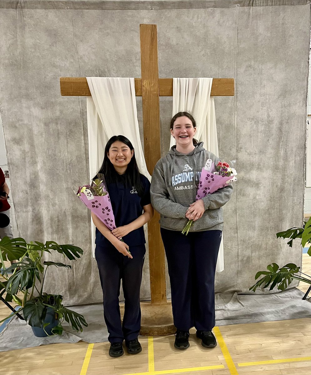 Assumption (@assumptionhcdsb) on Twitter photo Today we gathered as a school community for our closing prayer service. TY to the staff and students who shared their talents with us! We also honoured three very special student award winners Sydney, Emma & Angela - we have been blessed by your gifts <a href="/ClarkMcdougall/">Principal Assumption CSS</a> <a href="/msrchaplain/">Ms. R. (she/her)</a> Today we gathered as a school community for our closing prayer service. TY to the staff and students who shared their talents with us! We also honoured three very special student award winners Sydney, Emma & Angela - we have been blessed by your gifts <a href="/ClarkMcdougall/">Principal Assumption CSS</a> <a href="/msrchaplain/">Ms. R. (she/her)</a>