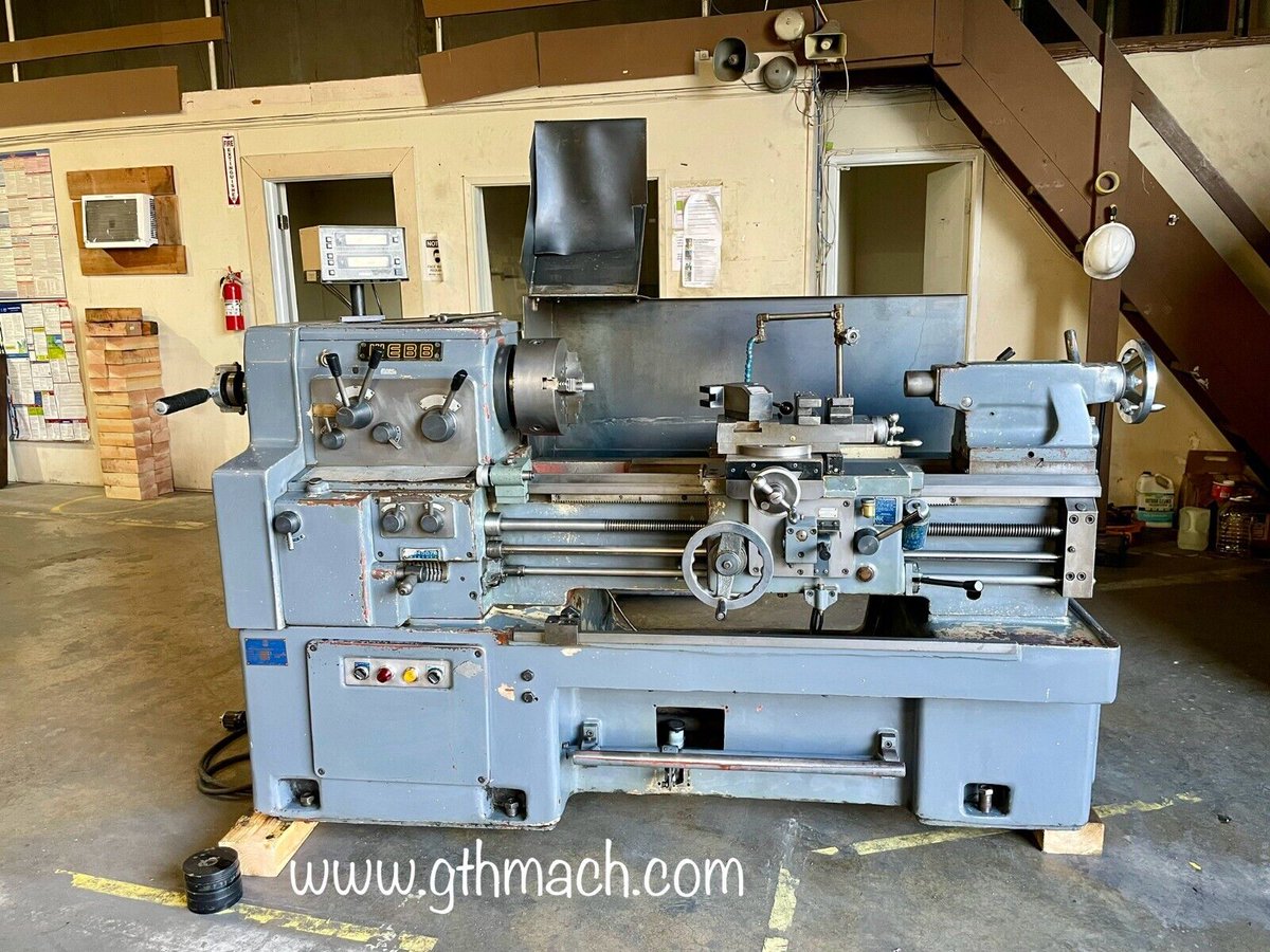 Machinetoolcomm's tweet photo. Used Lathes (Manual) For Sale - Waecheon Webb Engine Lathe 17" X 34" With KDK Tool Post https://t.co/2SRCf7L0dx
#enginelathe #mfg #machinetools #wacheonwebb #machineshop #imts #kdk #toolpost https://t.co/2u4WosvL1n