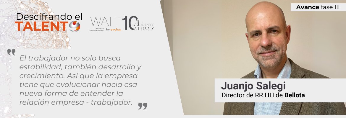 HrWalt's tweet photo. Juanjo Salegi: entrevista de #DescifrandoEltalento 

ℹ Director de Director de #RecursosHumanos en @BellotaTools  

🗣️«El trabajador no sólo quiere estabilidad, también busca desarrollo y crecimiento»

👉https://t.co/crddzdxYKu https://t.co/uqxDBtui58