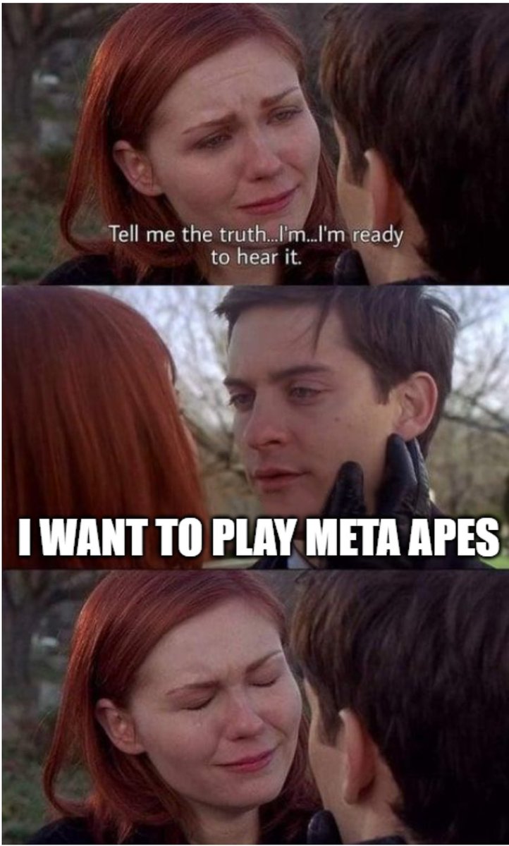 KokoBongg's tweet photo. "I want to play Meta Apes"
@MetaApesGame #MetaApes https://t.co/eK2Fjnm7CR
