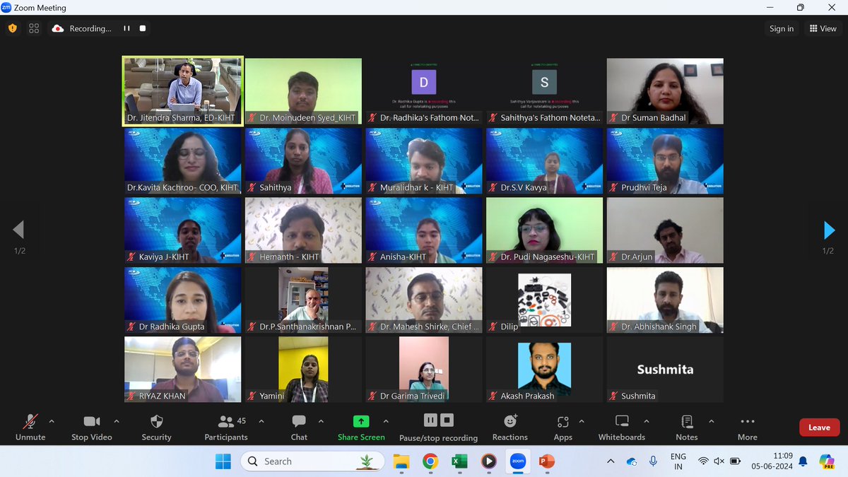 KIHTech's tweet photo. #KIHT hosted the #JBI gLOCAL Solution Room 2024 on June 5th, showcasing expert insights on empowering healthcare #innovations with evidence-based strategies.Academicians, researchers, and students from Bio-medical, Pharma, and tech sectors attended.#JBIgLOCAL2024 #GlobalHealth https://t.co/uS37m64JKX