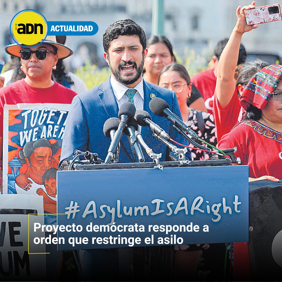 adncolombia's tweet photo. #ADNActualidad El legislador demócrata #GregCasar, anunció proyecto de ley que pone su foco en los países de origen para reducir la necesidad de emigrar y que aspira a ser un contrapeso a la orden restrictiva firmada por el presidente, #JoeBiden.
Lea más👉https://t.co/Z8gEAcOBFp https://t.co/aL0zKdatsr