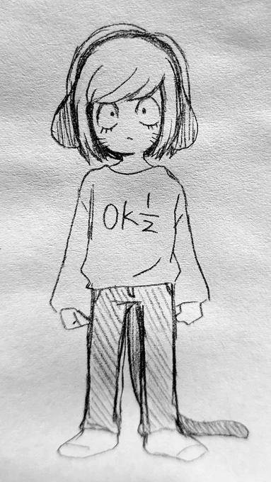 体自体が描くの苦手だから、どうしても逃げてしまう... 