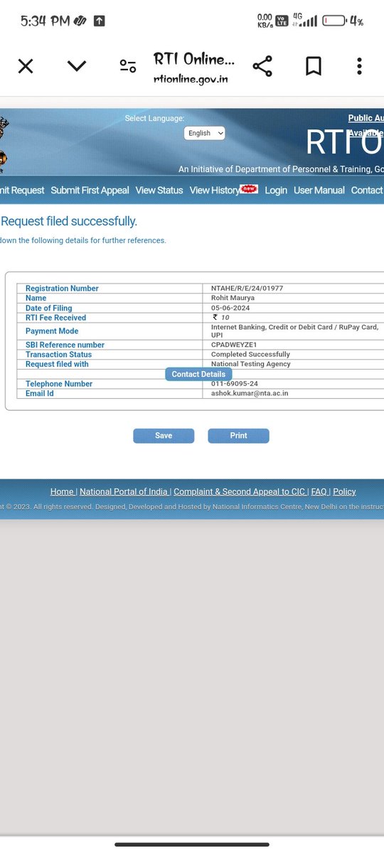 Rohit00167854's tweet photo. #NEETfraud
I have filed the RTI do you?
Here is problem regarding normalisation.... Nta don't replying..... Need to take some strict action. #nta #nta_error https://t.co/aWmBinPnqQ