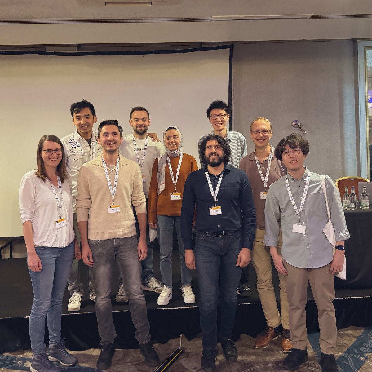 Marc_Y_Wang's tweet photo. Prof. Andreas Bulling family reunion at #ETRA2024 #PETMEI https://t.co/OwOouPbAKA