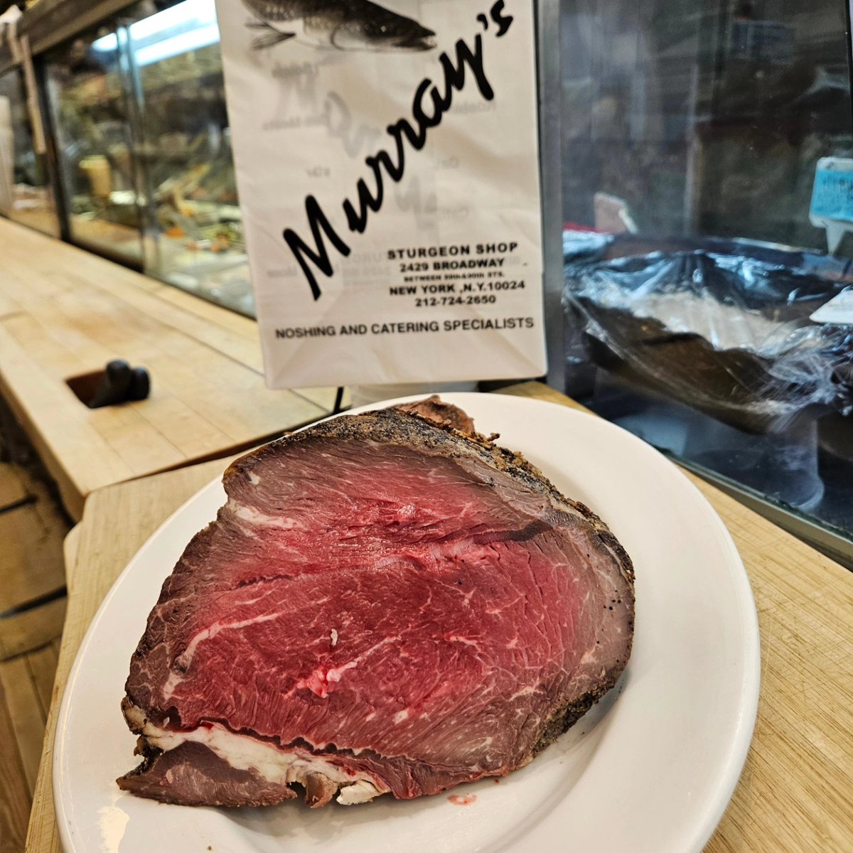 MurraysSturgeon's tweet photo. Murray's Sturgeon is excited to offer this special, in store purchase today.  Spend $35 on kosher deli meats and receive FREE,
8oz of either homemade coleslaw or potato salad and 1/2 of a loaf of rye bread. https://t.co/TZU3gmHjGt