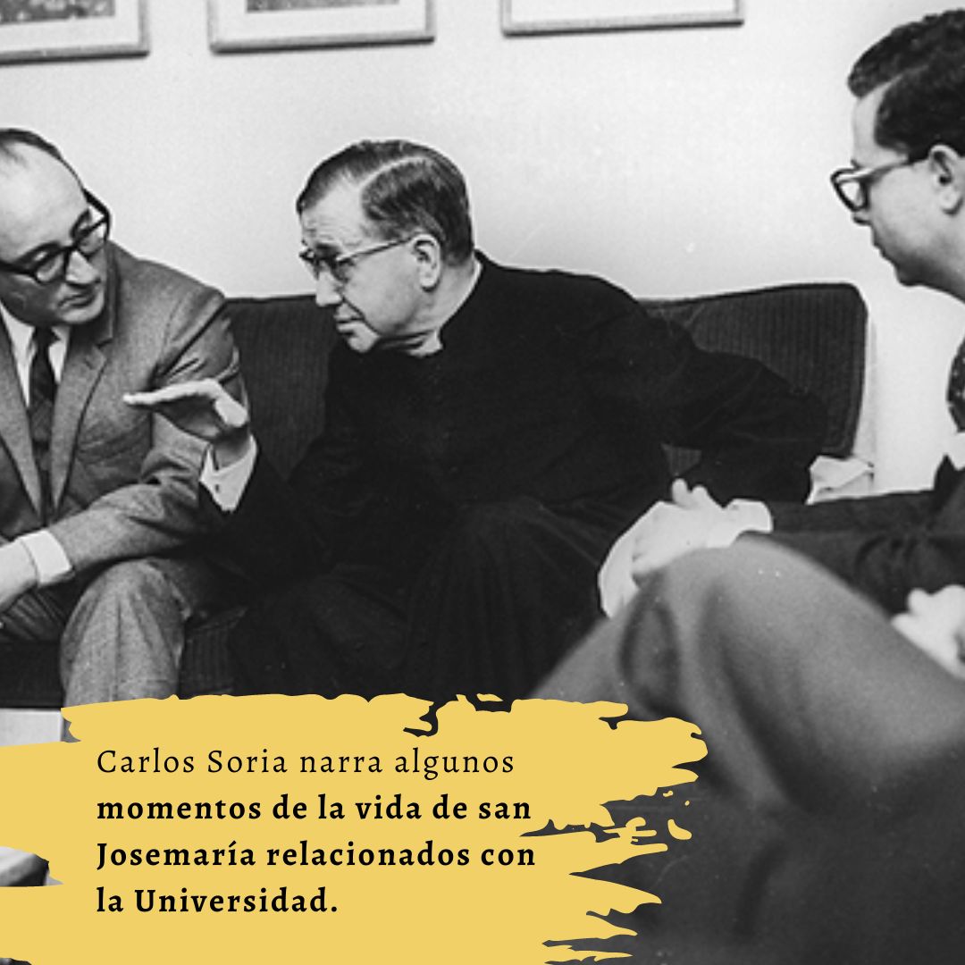 cedej_unav's tweet photo. Carlos Soria publicó un nuevo libro titulado «Momentos del fundador de la Universidad de Navarra» @EUNSAediciones 

#josemariaescriva #ceje #universidaddenavarra https://t.co/nFSFviMdiG