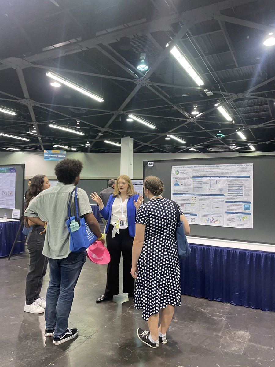 MelOdenkirk's tweet photo. #ASMS2024 day 2 was filled with so many awesome conversations about the #foodperiodictable and catch ups with friends in matching outfits!! Didn’t catch me? Learn more about PTFI and opportunities here: https://t.co/ZTYBuQNPeH https://t.co/yZx0ZZv6Hc