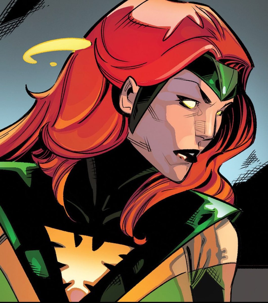 CertifiedFool_'s tweet photo. Another sneak peak at her upcoming solo. She is Jean Grey. She is Phoenix. #XSpoilers https://t.co/ODU1Ix7aaX