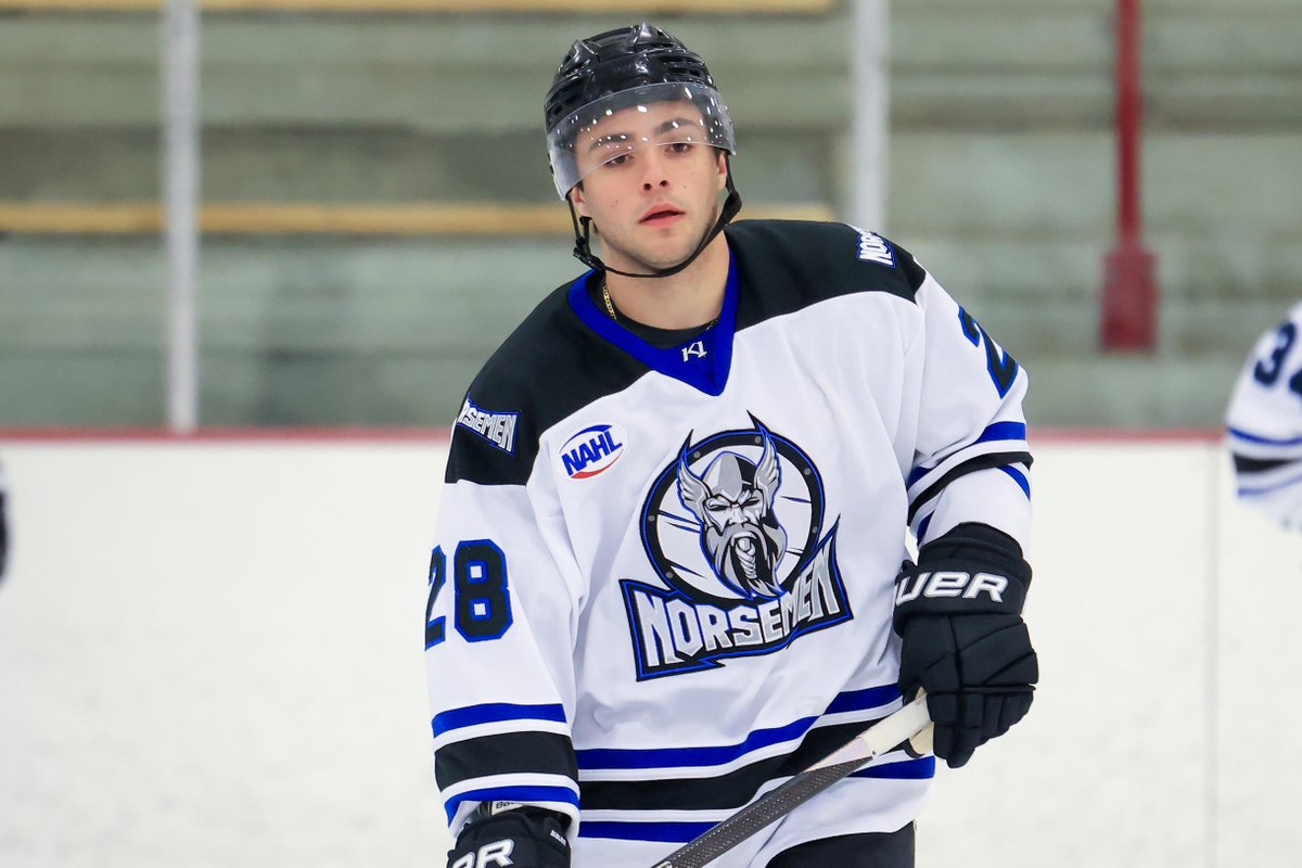 NAHLHockey's tweet photo. #NAHL Commitment Alert: @StCloudNorsemen forward Lucca Munoz has committed to play NCAA Division III college hockey for @OswegoMHockey

📰: https://t.co/zgy4zsmmHw https://t.co/uf472aXj5V