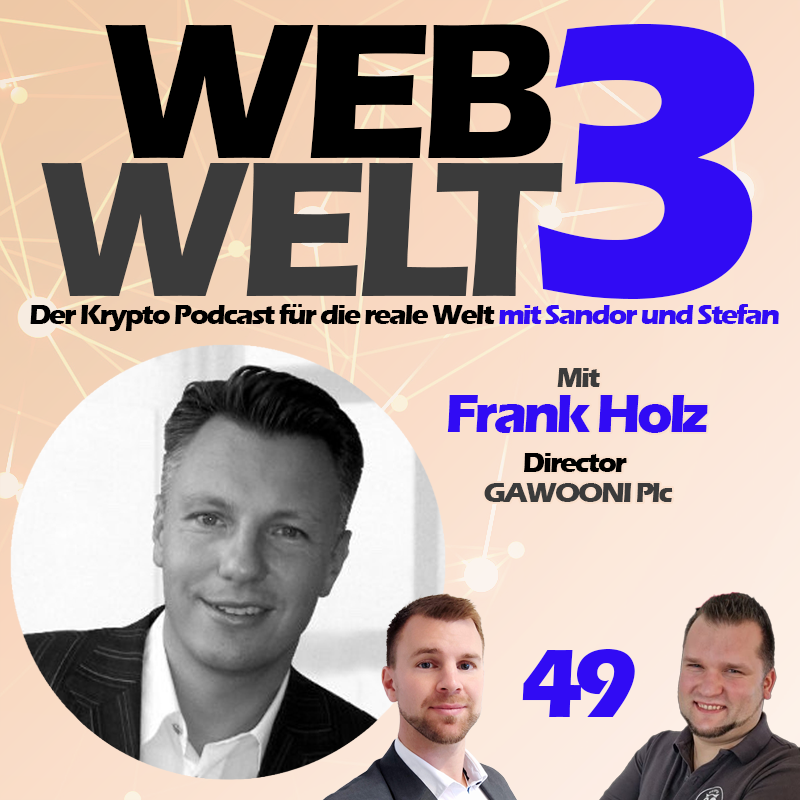 Neue #Web3Welt #Podcast Folge!

Web3Welt Folge 49: Frank Holz - Blockchain als Zukunft der Gaming Industrie? Krypto #Gaming Web3!

Sehr informativ und spannend!