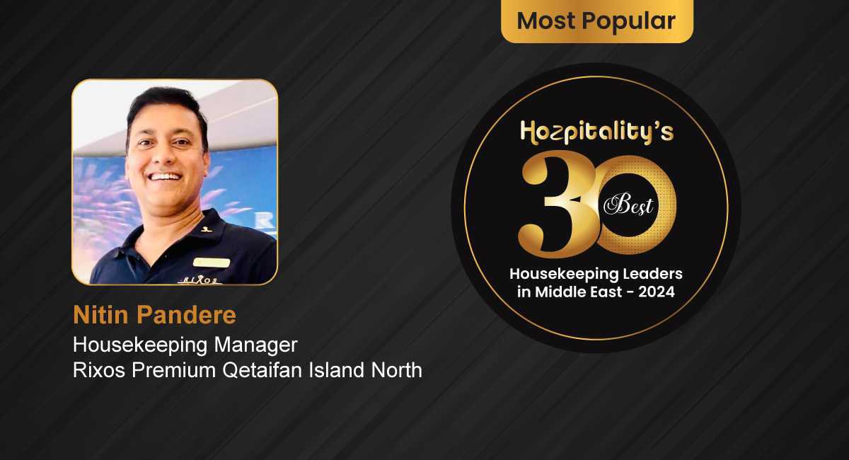 hozpitalityin's tweet image. Hozpitality&apos;s Best 30 Housekeeping Leaders in the Middle East for 2024 proudly celebrates the exceptional leadership and contributions of Nitin Pandere, Housekeeping Manager at Rixos Premium Qetaifan Island North.

#hozpitality #nitinpandere #rixospremium

hozpitality.com/Hozpitalitygro…