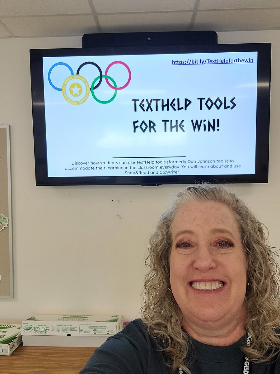 Quietest presentation ever.  😁 Thank you <a href="/DigitalGISD/">Garland ISD’s Digital Learning Team</a> for believing in my presentation skills! #gisdicon24
