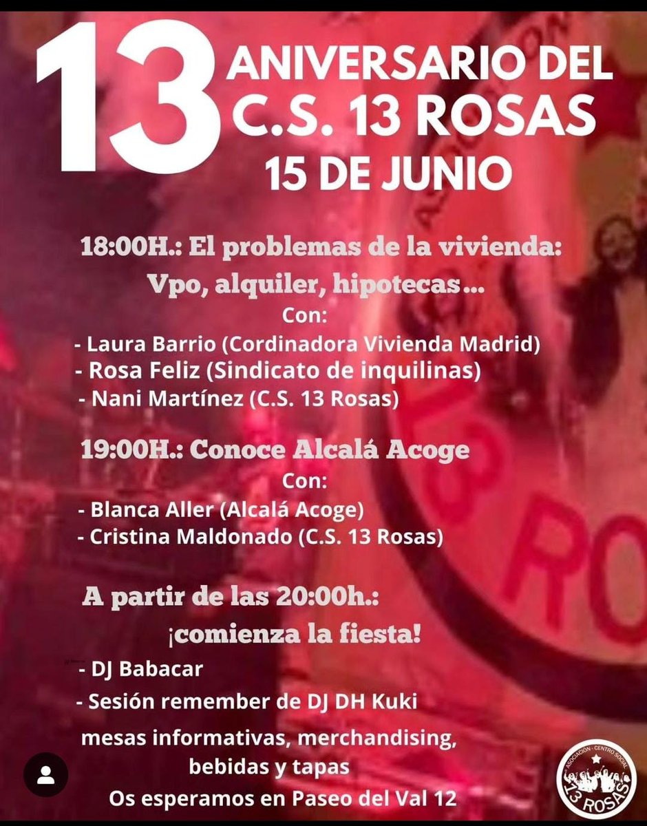 Centro Social 13 Rosas tweet media