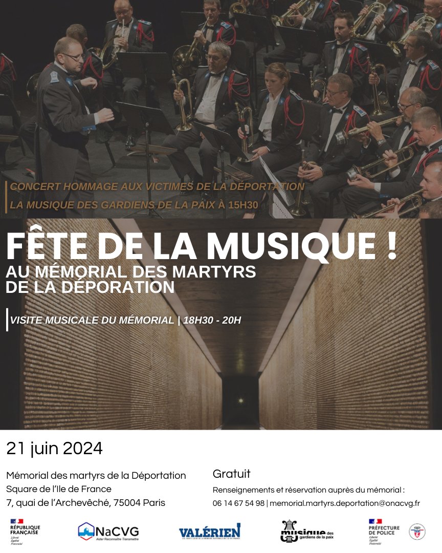 Hauts lieux de la mémoire nationale en IDF tweet media