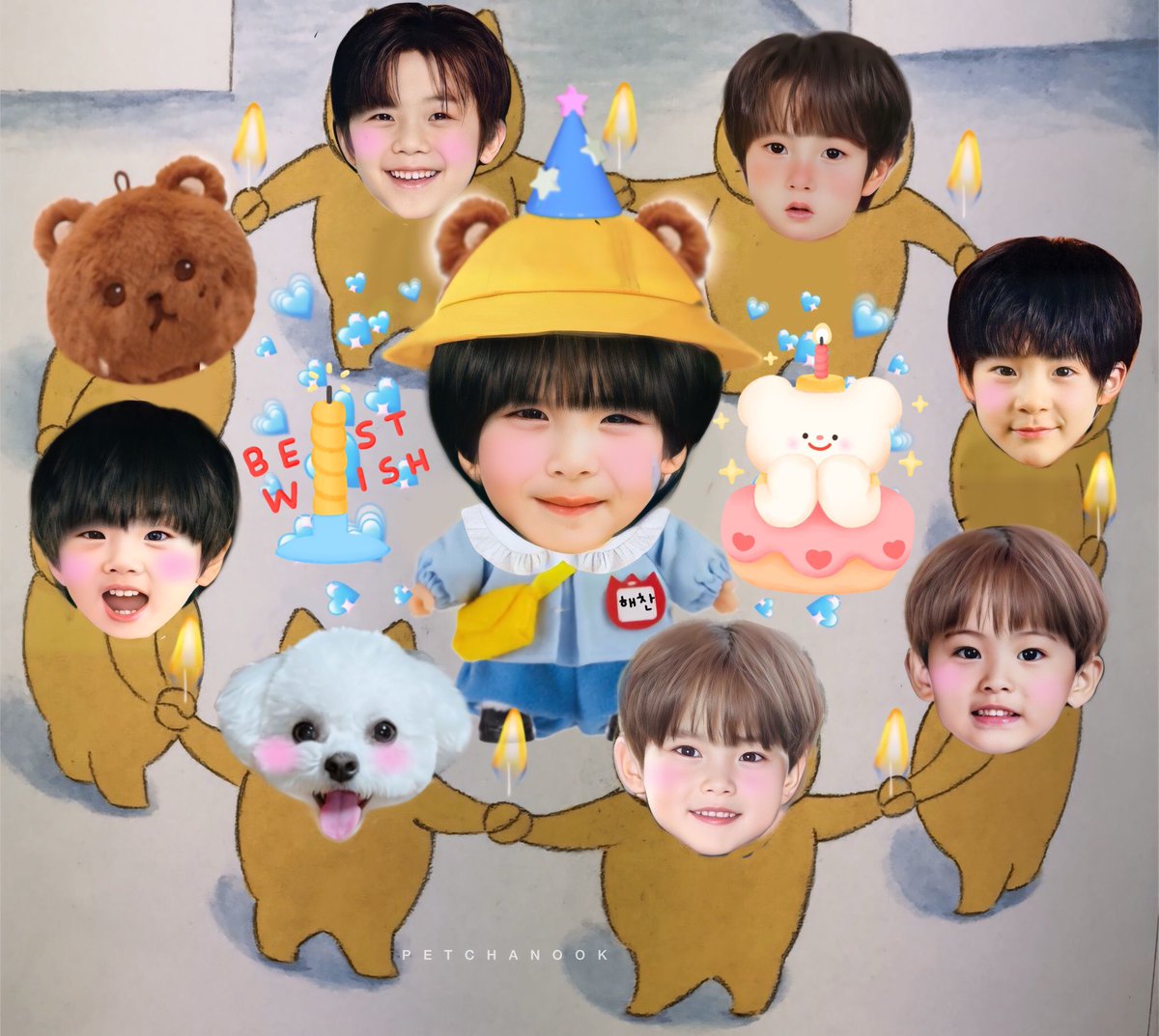 petchanook's tweet image. 🐻🧁🎉🪄

#해차니_생일_와떠여
#SonOfMusicHaechanDay
#HAPPYHAECHANDAY