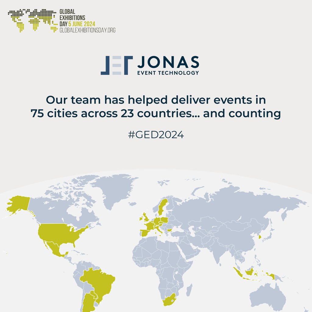 Happy Global Exhibitions Day! 🌍🎉

#GlobalExhibitionsDay #EventProfs