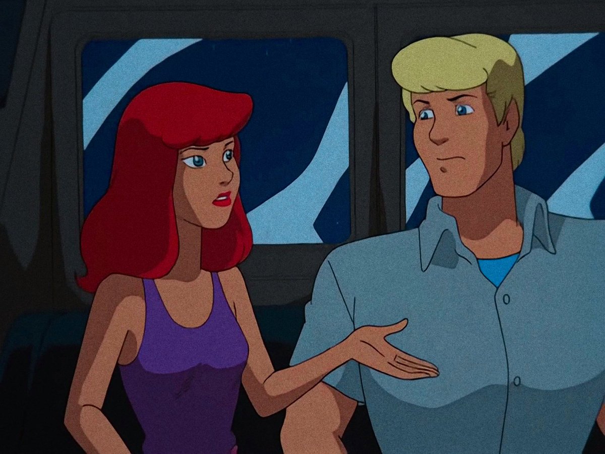 doocentral's tweet photo. O Fred e a Daphne dos anos 90 e 2000 tem uma vibe diferente, né? https://t.co/Ve5gGyMtto