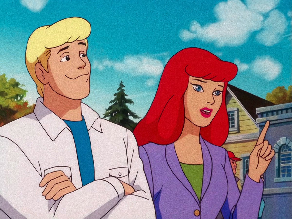 doocentral's tweet photo. O Fred e a Daphne dos anos 90 e 2000 tem uma vibe diferente, né? https://t.co/Ve5gGyMtto