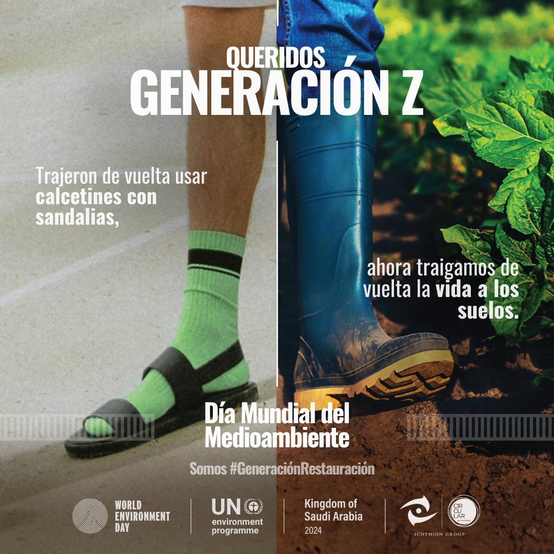 Ichthion (@ichthion) on Twitter photo Nos unimos a la campaña de <a href="/UNEP/">UN Environment Programme</a> por el #DíaDelMedioambiente: reforestar, revitalizar fuentes de agua y restaurar suelos.
Nuestro compromiso con la recuperación de ríos y océanos es clave para cumplir estos objetivos.
Únete a la #GeneraciónRestauración: bit.ly/3X71oVF Nos unimos a la campaña de <a href="/UNEP/">UN Environment Programme</a> por el #DíaDelMedioambiente: reforestar, revitalizar fuentes de agua y restaurar suelos.
Nuestro compromiso con la recuperación de ríos y océanos es clave para cumplir estos objetivos.
Únete a la #GeneraciónRestauración: bit.ly/3X71oVF
