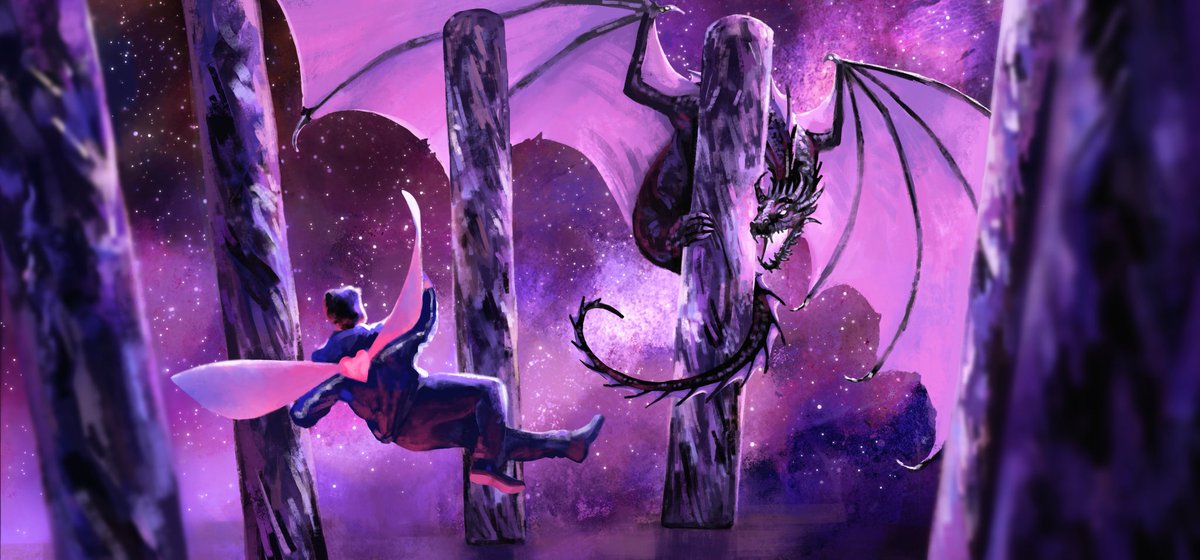 sabiralangevin's tweet photo. Here’s a fun comm I did recently! Pixlriffs soloing the Ender Dragon in hardcore from his 6th episode of #minecraftsos ✨ The shaders and cinematography made the fight so epic, I had a great time putting my own spin on it!! 

[#pixlriffsfanart #minecraftsosfanart #pixlriffs ] https://t.co/9o9K0evmPB