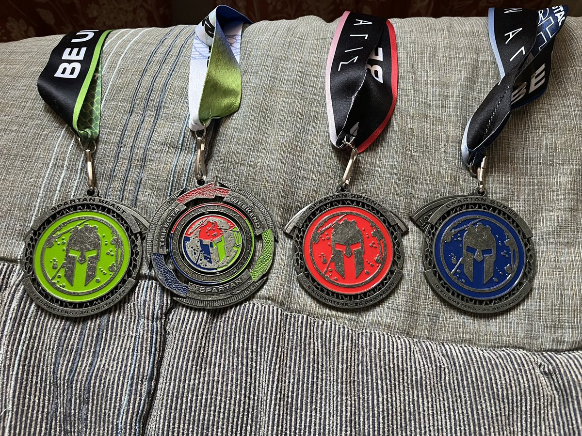 SvenOtterness's tweet photo. Had the opportunity to compete in and FINISH a Spartan Trifecta this past weekend in Bridger Montana!! What a great experience!! https://t.co/R6Kubhtc1N