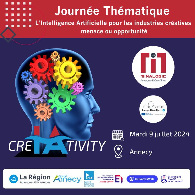 les_papeteries's tweet image. Découvrez comment l&apos;#IA peut devenir votre alliée pour booster votre #créativité et votre productivité avec @Minalogic  le 9 juillet 2024 ! 🚀

📍 Lieu de l’évènement : siège du MEDEF Haute-Savoie à Annecy

Lien de l&apos;évènement 👉🏻 minalogic.com/evenements/jou…

#Minalogic