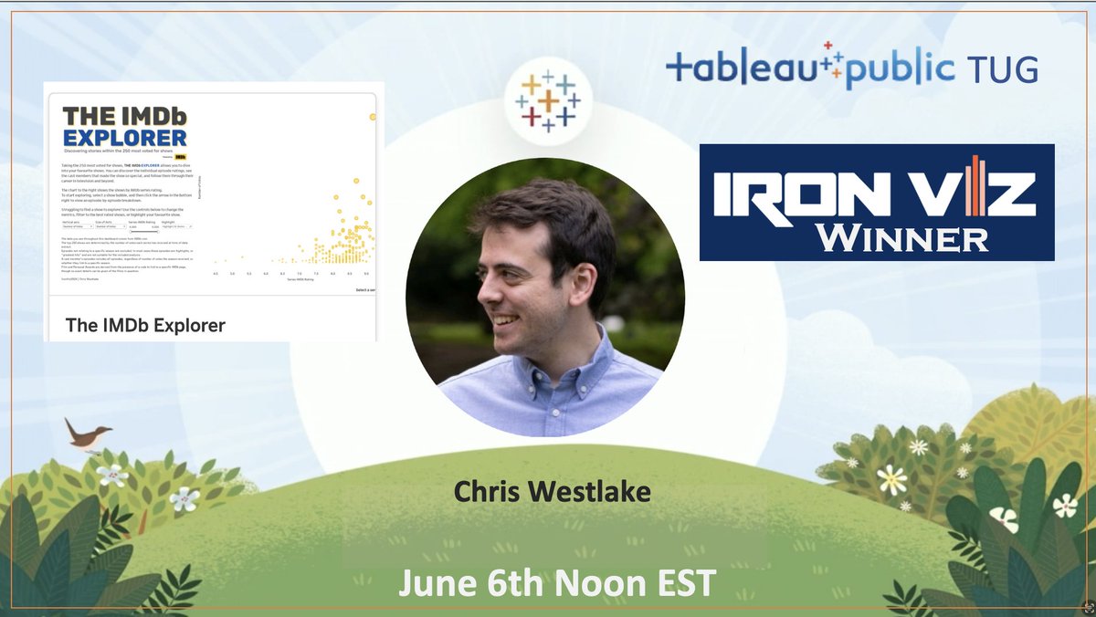 Tableau Public TUG tweet media