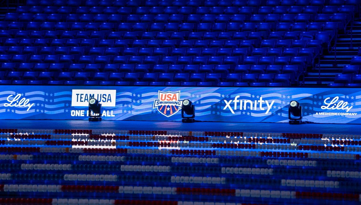 The pool inside Lucas Oil Stadium is something else. Blue, the <a href="/Colts/">Indianapolis Colts</a> mascot, decided to take a dip this morning. Only 10 days away from the US Olympic Swimming Trials in Indy...

Here are more photos of the pool ➡️ indystar.com/picture-galler…